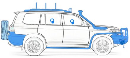 tailor-made or modified exterior parts armoured vehicles, armoured cars